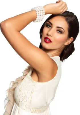Immagine prodotto di Bracciale di perle da donna Accessorio bianco - Taglia unica