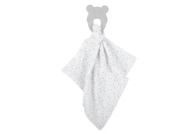 Produktbild von Jollymex N.V. Beißring + Kuscheltuch grau grau