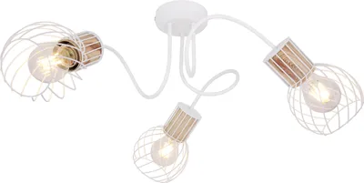 Produktbild von Globo Lighting Deckenleuchte Metall weiß, 3x E27