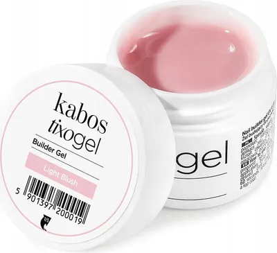 Produktbild von Kabos Aufbaugel für Gelnägel Thixotrop Tixogel Builder Gel UV/LED Light Blush 15g