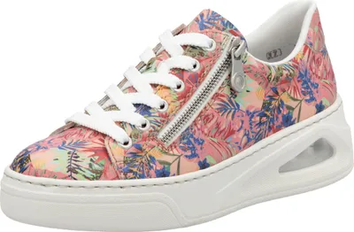Produktbild von Rieker Sneaker - Rosa Jungle Kunstleder : Normal : 36 Größe: 36 Weite: Normal