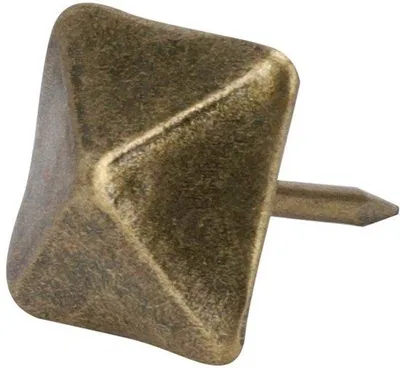 Obrázek produktu pro Antické mosazné šrouby do hlavy, 50 kusů, rozměry 12 mm x 18 mm