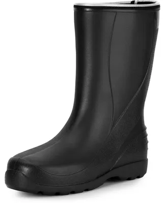 Produktbild von Ladeheid Damen leichte Eva Gummistiefel Regenstiefel LADW005 (Schwarz, 39 EU)