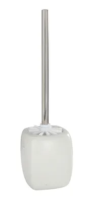 Produktbild von WENKO WC Garnitur Klo Toiletten Bürsten Halter FARO Bad Gäste WC Keramik weiß