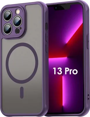 Produktbild von Handyhülle für Apple iPhone 13 Pro Matt Case Schutzhülle Kratzfest Passgenau Lila