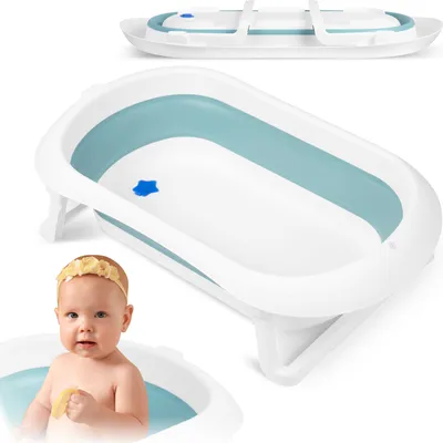 Immagine prodotto di Vasca da bagno per bambini RK-281 bianco e blu