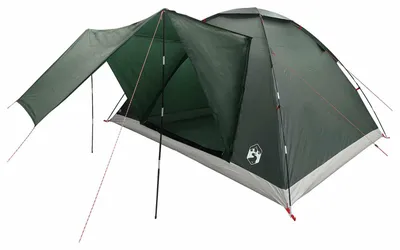 Zdjęcie produktu dla Namiot kempingowy vidaXL, kolor oliwkowy, 335 x 275 x 180 cm, poliester i stal