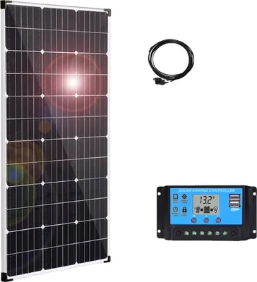 Obrázek produktu pro Solární systém, výkon 150W nebo 300W, vysoká účinnost, 150W sada