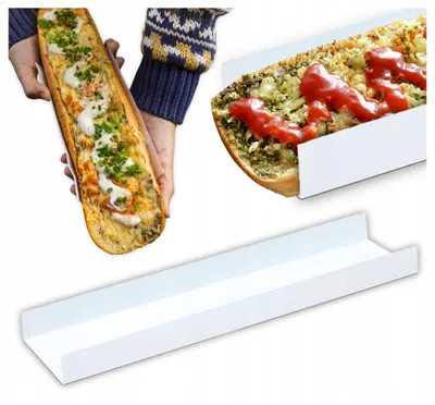 Obrázok produktu pre Papierové tácky na toastové sendviče, 10 x 50 cm, 250 kusov