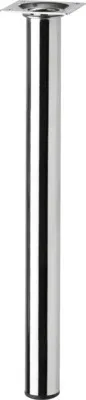 Produktbild von Tarrox Tischbein rund Ø 30 x 500 mm, chrom