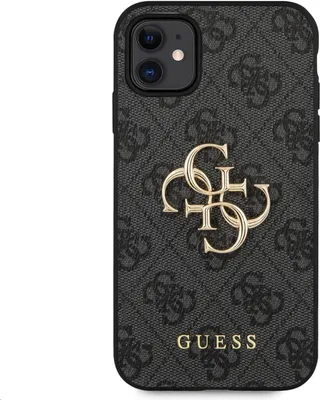 Produktbild von Guess 4G Big Metal Logo - iPhone 11 Case (Grey)