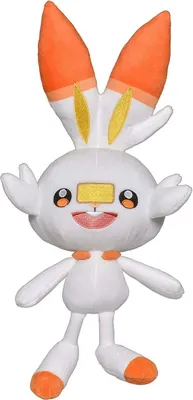 Produktbild von Pokemon Plüschfigur Wave 10 (20cm) Kuscheltier Stofftier Plüschtier Hopplo