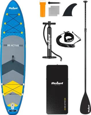 Obrázek produktu pro Rebel RBA-4500 Paddleboard SUP s příslušenstvím 350 cm, 135 kg, modrý