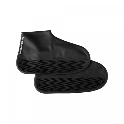 Immagine prodotto di Copriscarpe Tucano Urbano FOOTERINE copriscarpe in silicone impermeabile - Taglia: M, Colore: Nero