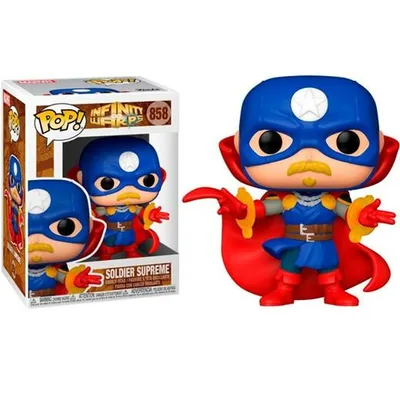 Zdjęcie produktu dla Funko POP Infinity Warps 858 Soldier Supreme Figurka Kolekcjonerska