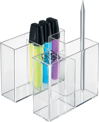 Image de HAN 17455-23 HAN Multicartes BRAVO, 5 compartiments, transparent-verre