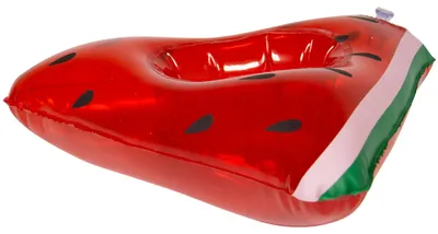 Produktbild von Aufblasbarer Getränkehalter Melonenscheibe Rot