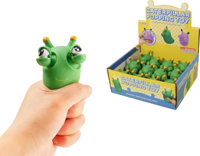Produktbild von Büro Stressabbau Spielzeug Pop-Eye Gemüse Bugs Beseitigung von Stress Reizung Halloween Kinderspielzeug (12PCS)