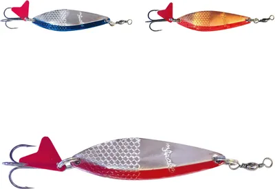 Produktbild von Kinetic Angeln Snake Lachsblinker Lachsköder, Farbe:Blue Silver, Gewicht g:48.0