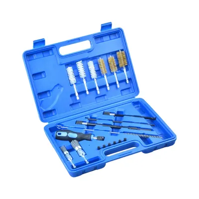 Produktbild von Injektor-Sitz-Bürstenreiniger, 19-teiliges Set, Dieselmotoren