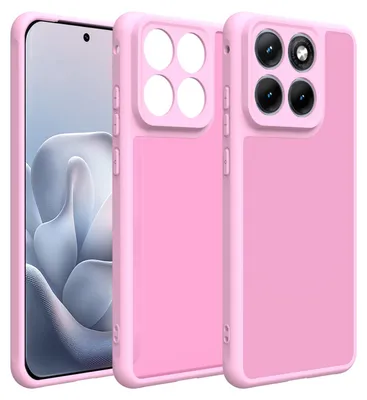 Produktbild von Motorola Edge 70 Fusion Hülle - Coverup Mattes Transparentes Back Cover mit Kameraschutz - Pink