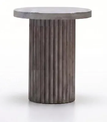 Image de Table basse grise, style moderne, confortable, minimaliste et fonctionnelle