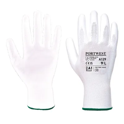 Immagine prodotto di Guanto Portwest A129Poliuretano- Cartone (480) Bianco Taglia XS