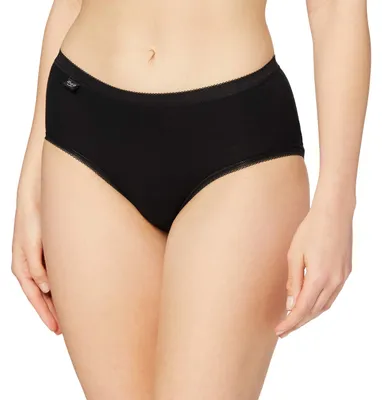Produktbild von Sloggi Damen Unterhose Basic+ Midi, 48, Schwarz
