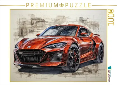 Produktbild von CALVENDO Puzzle Sportwagen | 1000 Teile Lege-Größe 64x48cm Foto-Puzzle für glückliche Stunden
