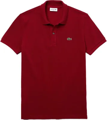 Produktbild von Lacoste Slim Fit polo, bordeaux rood