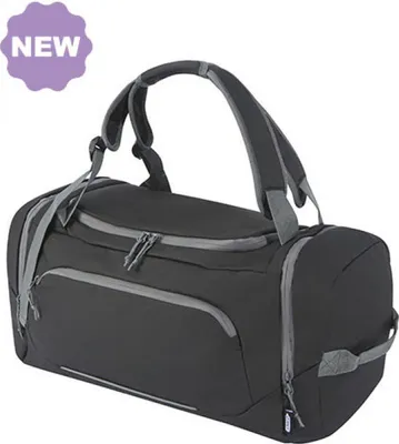 Immagine prodotto di L-merch 130046 | Zaino Duffel Borsa da viaggio - Colore: Nero tinta unita - Dimensioni: 47 x 29 x 28 cm