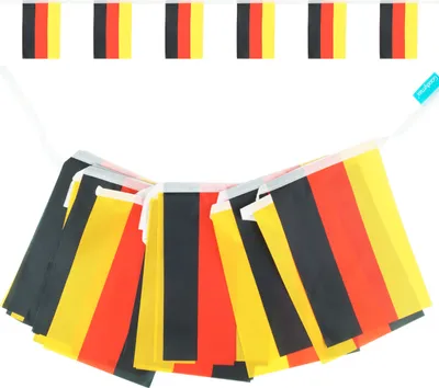 Produktbild von Goodymax® Deutschland Wimpelkette 7,60 m Polyester STOFF 13x20 cm
