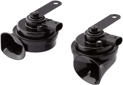Produktbild von HELLA 3FH 012 010-141 Fanfare, 12V, elektrisch, schwarz, Menge: 2