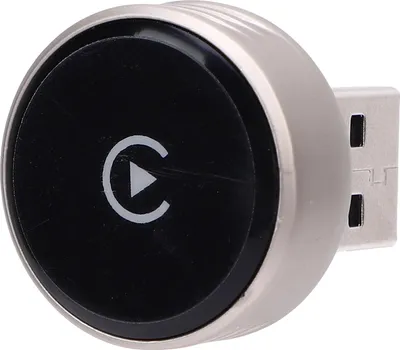 Productafbeelding van 2-in-1 draadloze adapter/dongle – ondersteunt Carplay, USB-aansluiting, en is bedraad voor eenvoudige installatie en gebruik met Android Auto