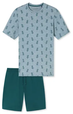 Immagine prodotto di Pigiama corto da uomo Schiesser taglia 48  verde