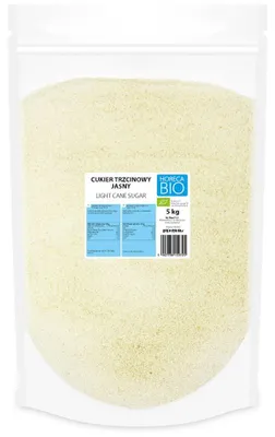 CUKIER TRZCINOWY JASNY BIO 5 kg - HORECA (BIO PLANET)