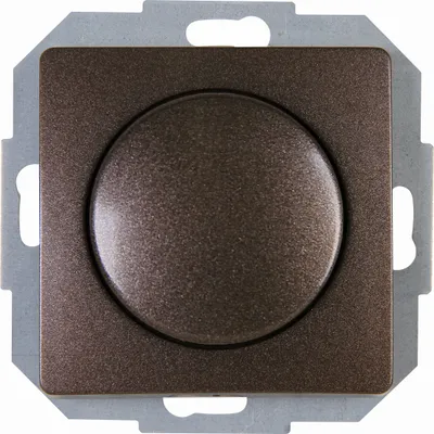 Produktbild von Kopp Paris palisander-braun Druck Dimmer f. LEDs konvent. Trafos