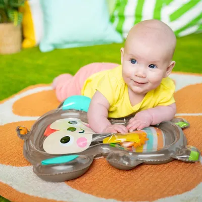 Productafbeelding van Bright Starts Hungry Monkey Tummy Time-watermat