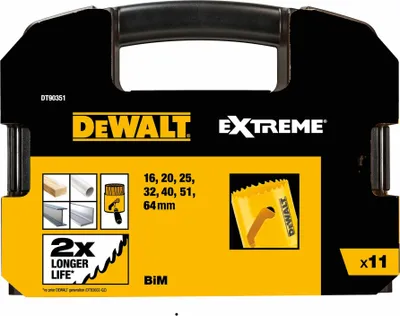 Produktbild von DeWalt DT90351-QZ Lochsägen-Set 11-tlg.
