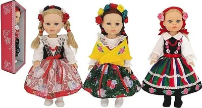 Image de Poupée de 38 cm en costume folklorique MIX