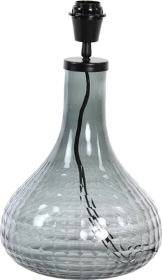 Produktbild von Lampenfuß MAEKO von Light & Living Tischleuchte Ø25x42 cm Rauchglas Grau