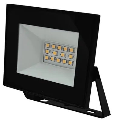 Produktbild von V-TAC LED-Fluter, VT-44012, 10 W, 4000K, EEK: F, 730 lm, tralweiß, IP65, schwarz