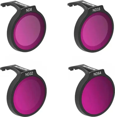 Produktbild von SUNNYLIFE-Set mit vier Filtern für DJI Neo ND8+ND16+ND32+ND64