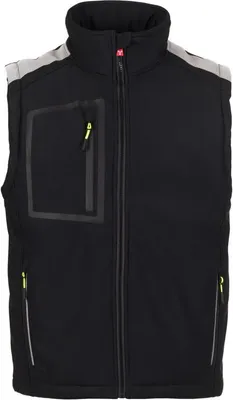 Zdjęcie produktu dla Kamizelka softshellowa z podszewką "STREAM VEST PAD" - Payper Black/Black XL