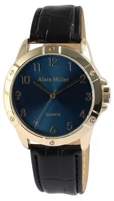 Produktbild von Herrenuhr Kunstleder  mit Kunstlederband und Mineralglas