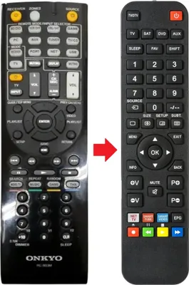 Produktbild von Fernbedienung geeignet für ONKYO RC-803M