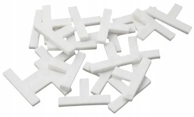 Productafbeelding van Stalco tegelkruizen, type T, 6 mm, 50 stuks, voor straatstenen