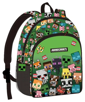 Produktbild von Minecraft Face Schultasche, Tasche 40 cm