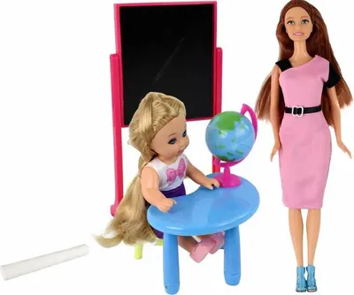 Immagine prodotto di Bambola Insegnante Con Accessori Per La Scuola Degli Studenti