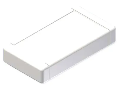 Produktbild von TEKO Gehäuse, TB.7, ABS, Weiß, 126 x 67,8 x 24,5 mm, TB